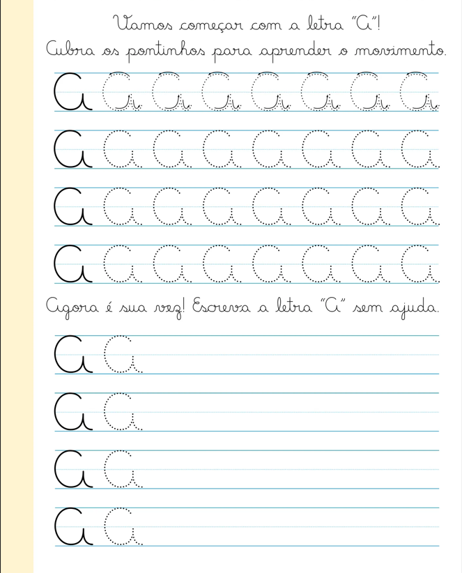 Atividade 2 - Começar com a letra C