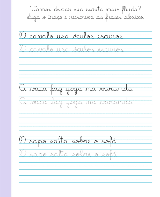 Atividade 4 - Deixar sua escrita mais fluida